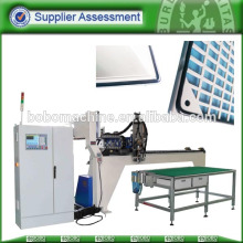 Enclosure sealing strip gluing machine